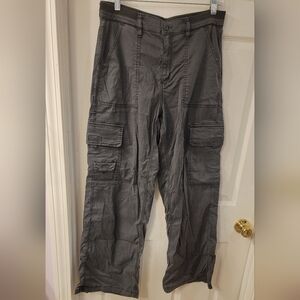 Gray Cargo Pants